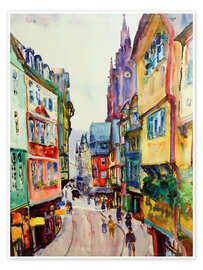 Wandbild Alt Frankfurt, 1928 - Philipp Franck