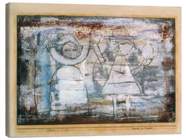 Leinwandbild Kinder im Schnee, 1924 - Paul Klee