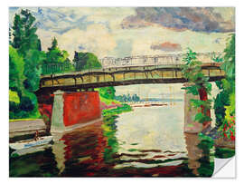 Wandsticker Die Wannseebrücke, 1926