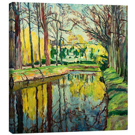 Leinwandbild Blick auf Schloss Sanssouci, 1932 - Philipp Franck