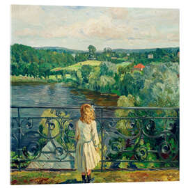 Acrylglasbild Auf der Terrasse - Philipp Franck