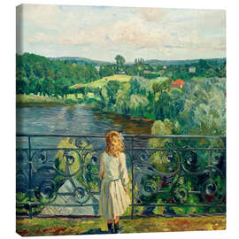 Leinwandbild Auf der Terrasse - Philipp Franck