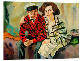 Acrylglasbild Carllutz und Hanni, 1926 - Philipp Franck