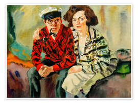 Wandbild Carllutz und Hanni, 1926 - Philipp Franck