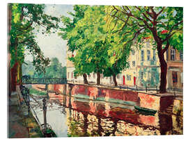 Akryylilasitaulu Potsdam City Canal, 1938 - Philipp Franck