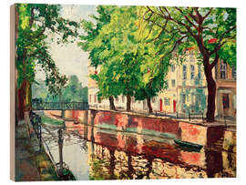 Holzbild Potsdamer Stadtkanal, 1938 - Philipp Franck