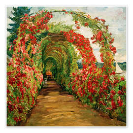 Wandbild Wannsee Garten, 1919 - Philipp Franck