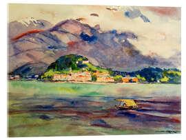 Acrylglasbild Comer See, 1925 - Philipp Franck