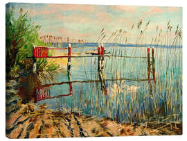 Leinwandbild Badesteg am Jungfernsee, 1943 - Philipp Franck