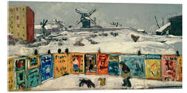 Acrylglasbild Palisade, les affiches - Pierre Bonnard