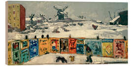 Holzbild Palisade, les affiches - Pierre Bonnard