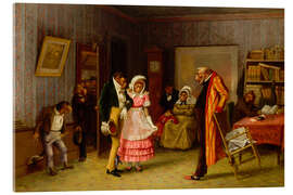 Acrylglasbild Die Ausreißerhochzeit, 1877 - William Holbrook Beard