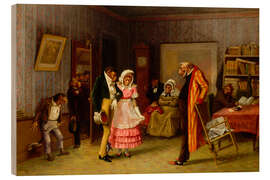 Holzbild Die Ausreißerhochzeit, 1877 - William Holbrook Beard