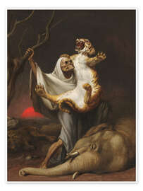 Wandbild Macht des Todes - William Holbrook Beard