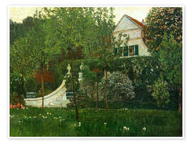 Wandbild Juni-Abend, 1909 - Heinrich Vogeler