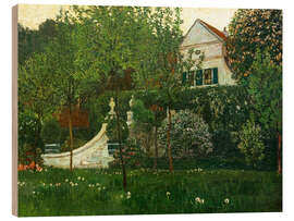 Holzbild Juni-Abend, 1909 - Heinrich Vogeler