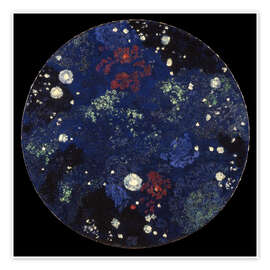 Wandbild Sternenhimmel, 1917 - Augusto Giacometti