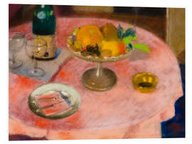 Hartschaumbild Gedeckter Tisch - Augusto Giacometti