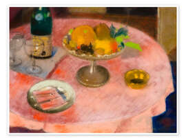 Wandbild Gedeckter Tisch - Augusto Giacometti