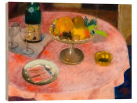 Holzbild Gedeckter Tisch - Augusto Giacometti