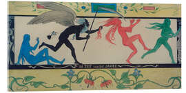 Acrylglasbild The Time and the Years - Lovis Corinth