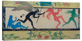 Leinwandbild The Time and the Years - Lovis Corinth