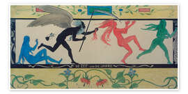 Wandbild The Time and the Years - Lovis Corinth