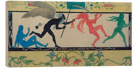 Holzbild The Time and the Years - Lovis Corinth