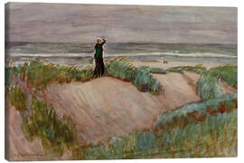 Leinwandbild In den Dünen, 1914 - Otto Modersohn