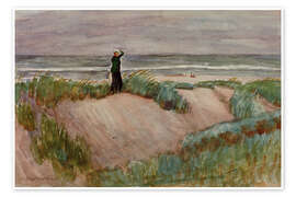 Wandbild In den Dünen, 1914 - Otto Modersohn