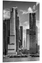 Alubild NYC Hudson Yards mit Empire State Building - Melanie Viola