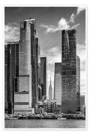 Wandbild NYC Hudson Yards mit Empire State Building - Melanie Viola