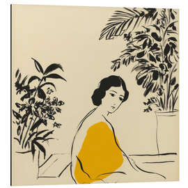 Alubild Flüstern von Morgen