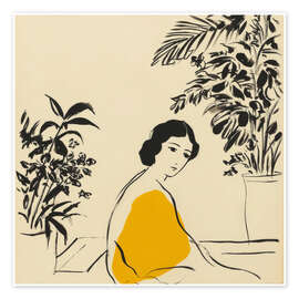 Wandbild Flüstern von Morgen - DejaReve