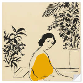 Wandsticker Flüstern von Morgen