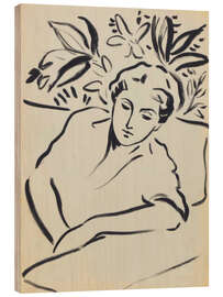 Holzbild Ihr stilles Universum - DejaReve