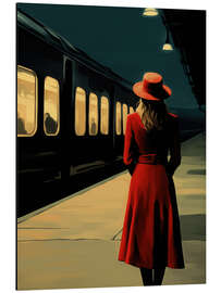 Alubild Enstation Sehnsucht - Hommage an E. Hopper - Frank Daske