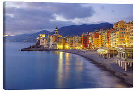 Leinwandbild Camogli an der Ligurischen Küste - Patrick Lohmüller