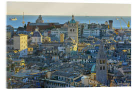 Acrylglasbild Ausblick auf Genua - Patrick Lohmüller