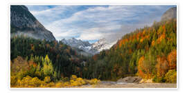 Wandbild Herbstfarben im Karwendel - Denis Feiner