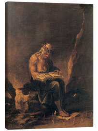 Leinwandbild Die Hexe - Salvator Rosa, 1646