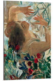 Magnettafel Frau mit Lilien im Treibhaus, 1911 - Lovis Corinth