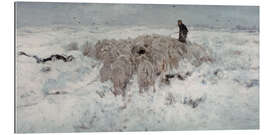 Gallery Print Schafherde im Schnee, 1888