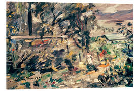 Acrylic print Walchensee, Silberweg, 1923 - Lovis Corinth