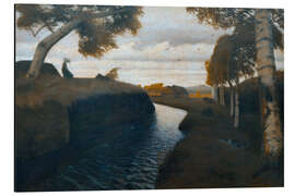 Aluminium print Moor Canal, 1903 - Otto Modersohn