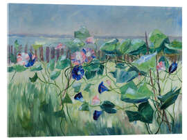 Acrylglasbild Blühende Ranken im Sommer - Karl Hagemeister