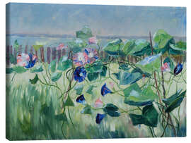 Leinwandbild Blühende Ranken im Sommer - Karl Hagemeister