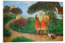 Acrylglasbild Märchenkönig, 1902 - Otto Modersohn