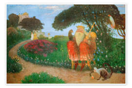 Wandbild Märchenkönig, 1902 - Otto Modersohn