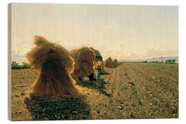 Holzbild Sommer - Guglielmo Ciardi